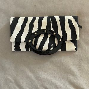 Kate Spade Clutch - Zebra